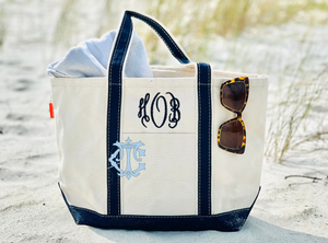 Personalized Boat Tote