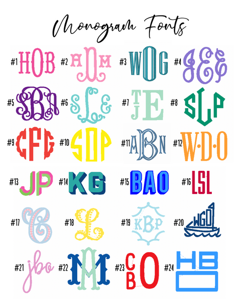 Baby Boy Monogrammed Footie and Hat