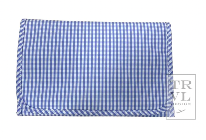 TRVL Game Changer - Changing Pad Gingham Sky